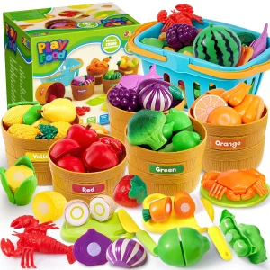 60 pcs Play Food Set